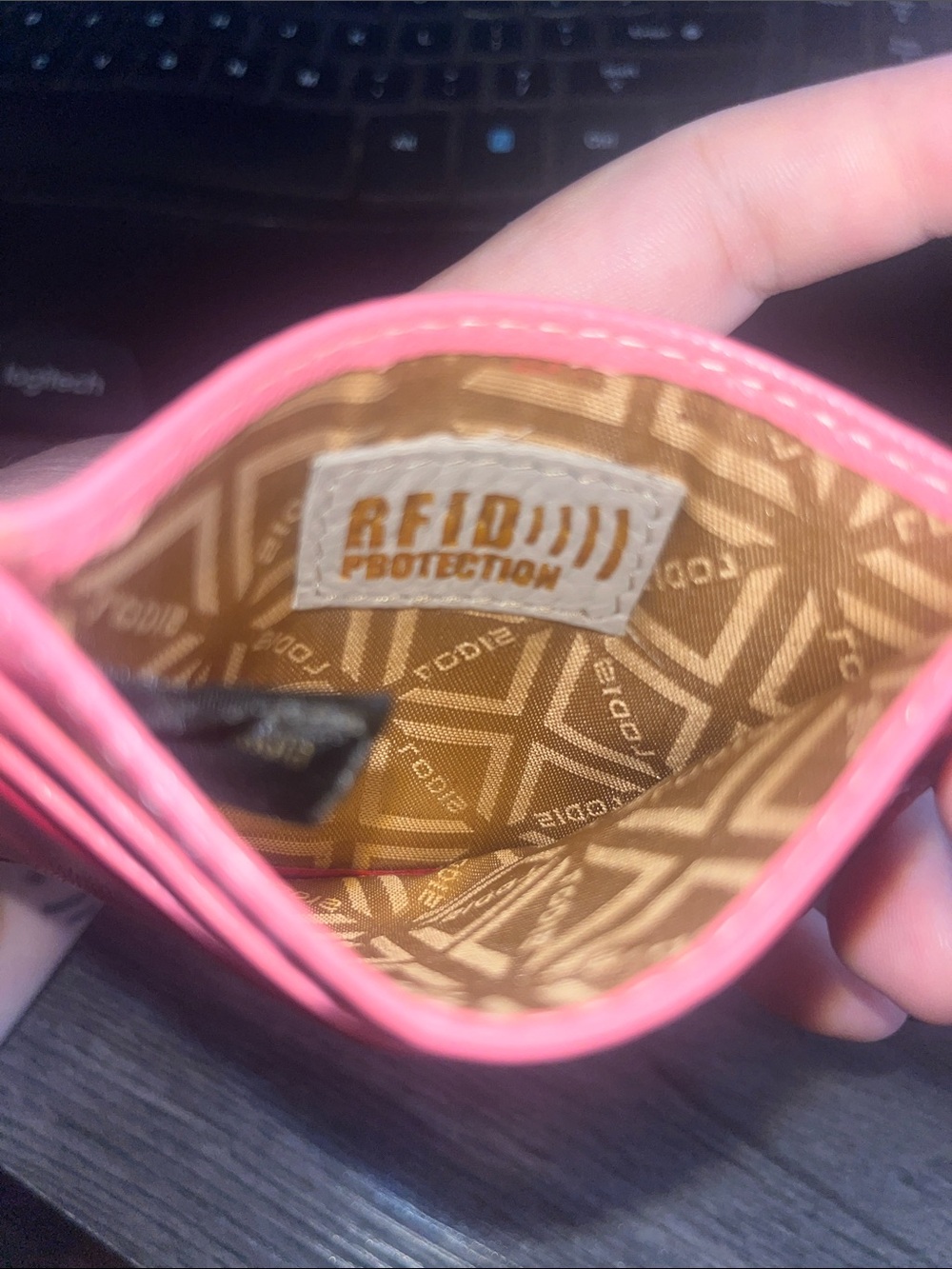 Lodis Two Tone RFID Card Case - Picture 6 of 8